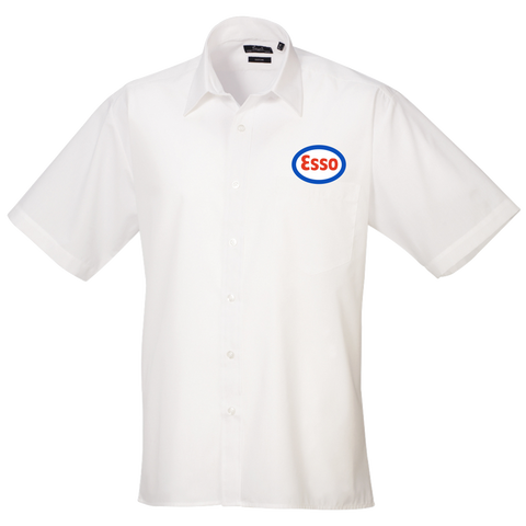 Team Esso Men's Short Sleeve Poplin Shirt